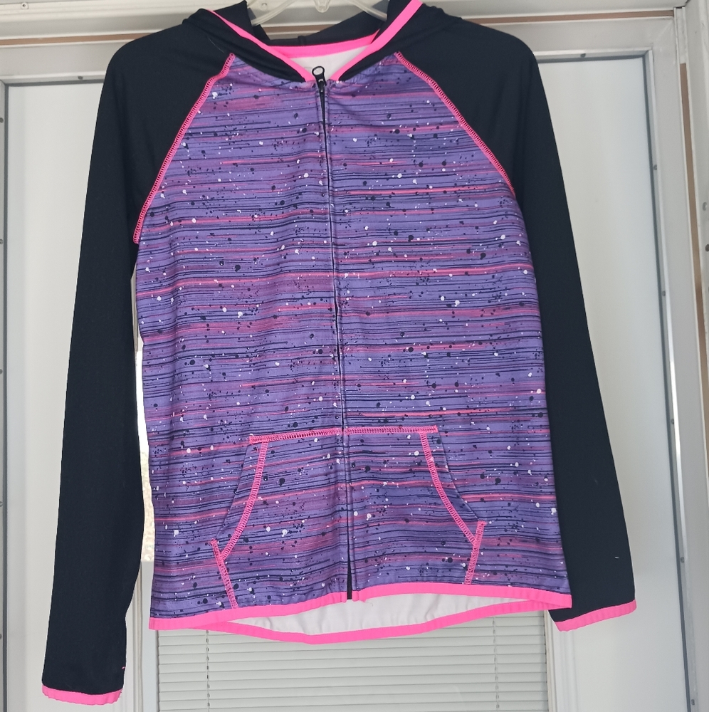3 for $9 - So Black/Purple Hoodie Girls Size 14